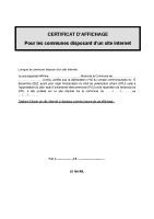 certificat affichage délibération DPU